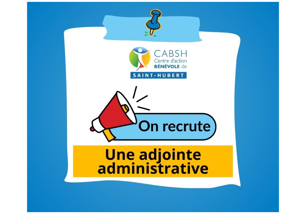 Le CABSH recrute une adjointe administrative